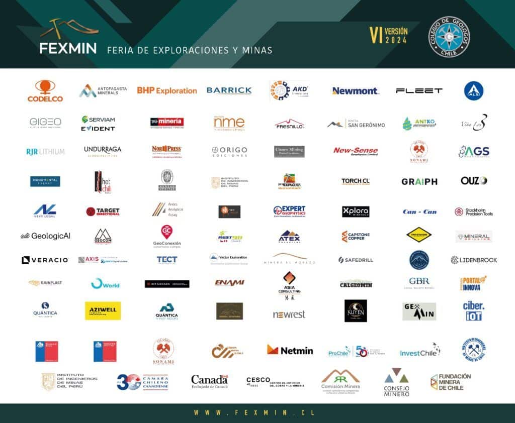 participantes sexta versión FEXMIN 2024