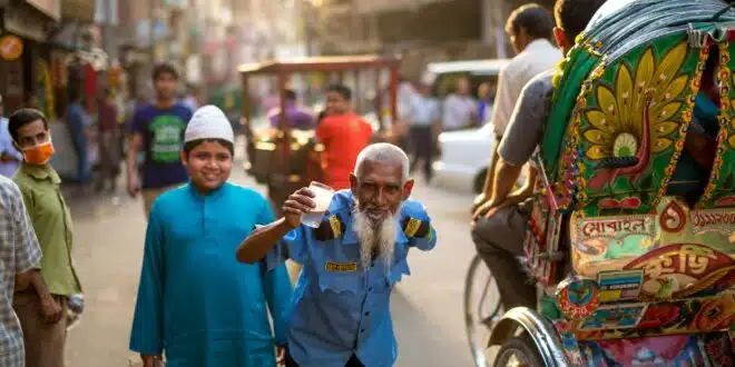 photo of a man standing beside boy