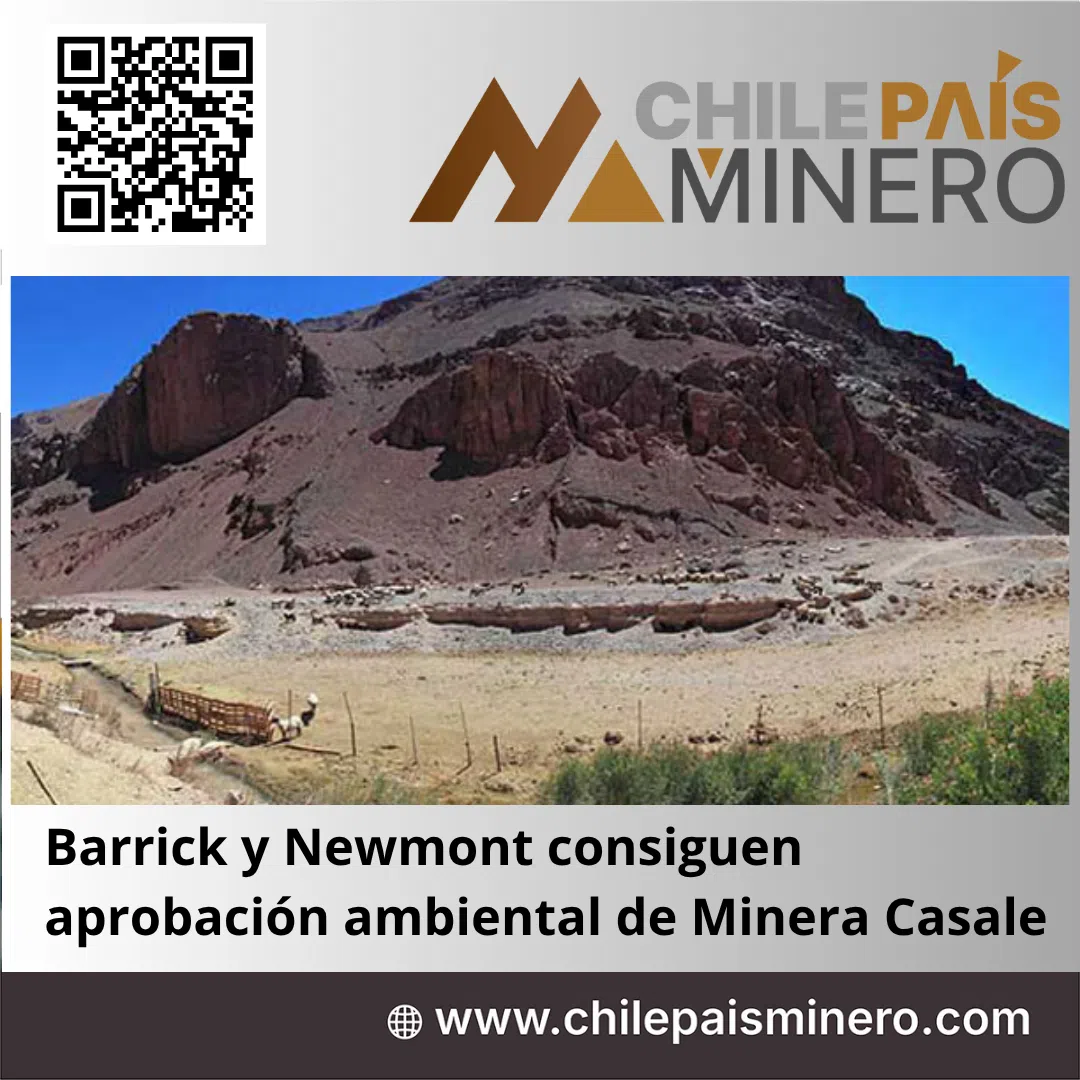 Barrick y Newmont consiguen aprobación ambiental de Minera Casale por US millones